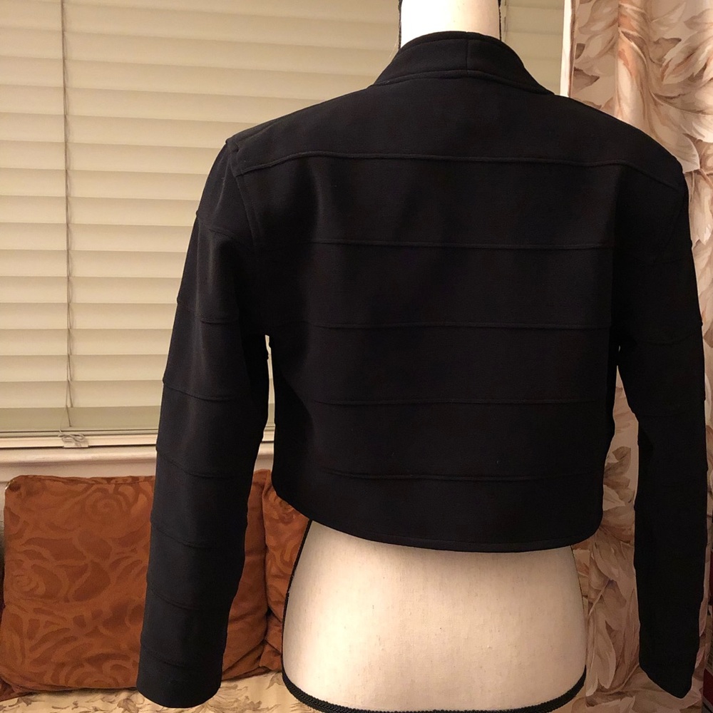Black Bolero Jacket - Picture 2 of 4